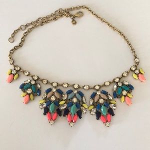 J.Crew vibrant statement necklace